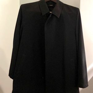 LIKE NEW! Sanyo Mens Overcoat with Removable Lining